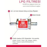 Lpg Otogaz Filtresi 12x12 Cangas , Zavolli , Atiker , Akl , Aldesa , Mimgas , Vikars Uyumlu