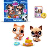 Lps Minişler Littlest Pet Shop Köpek ve Kedi 2'li Figür Seti