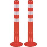 LR-0125 75 cm Esnek Şerit Ayırıcı Delinatör, 2 Adet 75CM ve Vidaları - Standart