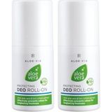 LR Aloe Vera 2'li Roll-On Deo Hassas Ciltler İçin %15 Aloe Vera ve Pamuk Özlü Koruma