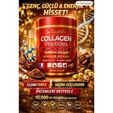 L'Rochelle Laboratoire Collagen Peptides 10.000 mg – 5 Tip Hidrolize Kolajen + Hyaluronik Asit + Seramid + Elastin – Çikolata Aromalı 330 g - 1 Adet