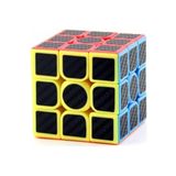 Lrs Store 3x3 Karbon Fiber Rubik Küp Eğitici Parlak Zeka Küpü Yüksek Kalite, Çok Renkli