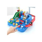 LRS STORE 4 Arabalı Macera Araba Platformu Oyuncak Mıknatıslı Pist Parkur Car Adventure