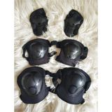 Lrs Store Bisiklet Scooter Paten Kaykay Koruyucu Set 6 Parça Dizlik Dirseklik Eldiven 4-12 Yaş, Si - Çok Renkli