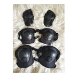 LRS STORE Bisiklet Scooter Paten Kaykay Koruyucu Set 6 Parça Dizlik Dirseklik Eldiven 4-12 Yaş