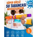LRS Store Büyük Boy Su Tabancası 4 Lü Su Atan Tüfek 42 x 68 cm Yüksek Kalite Su Pompası - Renkli