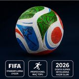 LRS Store Dünya Kupası Topu Fıfa 2026 Profesyonel Görünmez Dikiş Futbol Topu Premium Kalite - Beyaz - Kırmızı - Mavi - Yeşil