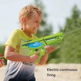LRS Store Elektirikli Su Tabancası Otomatik Atış Yapan Pilli Water Gun Oyuncak Tabanca Büyük - Yeşil
