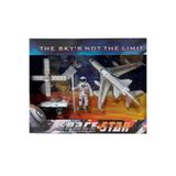 LRS STORE Evreni Keşfet Uzay Oyuncak Seti Uydu Mekik Astronot Kapsül Metal Set