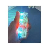 LRS STORE Fidget Anti Stres Oyuncak, Işıklı Mekanik Klavye, 4'lü Click Sesli Tuş, Şeffaf LRS6520656065206