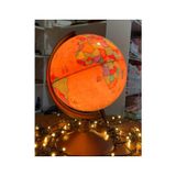 Lrs Store Işıklı Antik Küre / Dünya Küresi 26 Cm Eğitici Harita Gece Lambası Yüksek Kalite