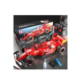 LRS STORE Işıklı Duman Çıkaran Egzozlu Uzaktan Kumandalı F1 Yarış Arabası - Şarjlı Formula Yarış Aracı