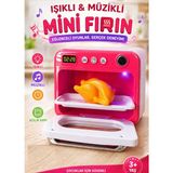 LRS Store Işıklı Müzikli Mini Oyuncak Fırın | Işıklı Müzikli | Kız Çocuk Hediye | 3+ Yaş Eğitici Mutfak Oyuncağı - 1 ADET FIRIN
