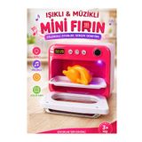 LRS STORE Işıklı Müzikli Mini Oyuncak Fırın | Işıklı Müzikli | Kız Çocuk HEdiye | 3+ Yaş Eğitici Mutfak Oyuncağı