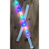 LRS Store Işıklı Sesli Samuraykılıcı Hareket Sensörlü Işın Kılıç Oyuncak 70 cm - Beyaz