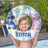 LRS Store Lisanslı Stitch Çocuk Yüzme Simidi 56CM 3-6yaş Stitch-Lilo Havuz Deniz Simit - 3 - 6 Yaş
