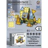 Lrs Store Manyetik Yapı Blokları Kristal 36 Parça Mıknatıslı – Çocuklar Için Eğitici Oyuncak Seti Minecraft Mıknatıslı Küpler - 36 parça Kristal Bloklar