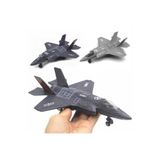 Lrs Store Metal Model Ucak F-35 Sesli Işıklı Çek Bırak Yüksek Kalite Savaş Uçağı Oyuncak