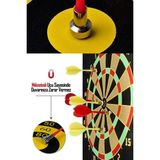 LRS Store Mıknatıslı Dart Yüksek Kalite Manyetik Dart Seti 30X24 - Siyah