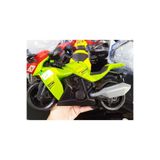 Lrs Store Motor Motosiklet Motorbisiklet Motorsiklet Erkek Oyuncak Yarış Motoru Büyük Boy Detaylı Kırılmaz, Yeşil