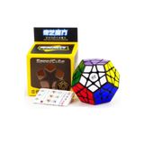 LRS STORE Orijinal Qy Megaminx 12gen Beşgen Rubik Küp Profesyonel 12 Yüzlü Zeka Küpü Akıl Oyunu Qiyi Qıheng