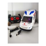 LRS STORE Oyuncak Ambulans Şarjlı Uzaktan Kumandalı Full Fonksiyon Sirenli 3d Işıklı Kaliteli Şarzlı Araba