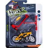 LRS Store Parmak Bisiklet + Parmak Scooter Seti Metal Mini Bmx Finger Bike Oyuncak 3+ - 2li