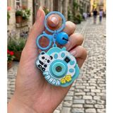 LRS Store Projeksiyonlu Oyuncak Fotoğraf Makinesi Projektör Süper Sevimli Çatan Süs - Yeşil