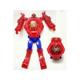 LRS STORE Robota Dönüşen Transformer Örümcek Adam Saati Robot Olan Spiderman Saat