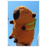 LRS STORE Sevimli Kapibara Peluş Oyuncak 25 Cm Capybara Figür Uyku ve Oyun Arkadaşı