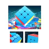 LRS STORE Speed Cupe Rubik Küp Zeka Küpü 3x3 Canlı Renkler Hız Küpü,fidget Oyuncak Akıl Küpü Zeka Oyunu
