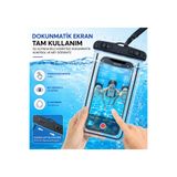 LRS STORE Su Geçirmez Dokunmatik Ekran Kılıfı | Deniz Havuz Plaj Telefon Koruma Kılıfı Universal Waterproof Pouch