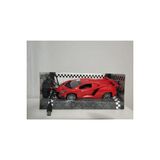 LRS STORE Uzaktan Kumandalı Araba Farlarından Işıklı Kırmızı Şarjlı Lamborghini 28 Cm Yüksek Kalite