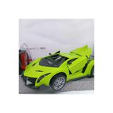 Lrs Store Uzaktan Kumandalı Araba Şarjlı Full Fonksiyon Kapısı ve Bagajı Açılan Drift Lamborghini, Yeşil