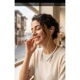 Ls 102 Bluetooth Kulaklığı 5.3 Versiyon Yüksek Şarj ile 130 Saat Bekleme Süreli 10 Metre Çekiş Menzilli Dışarıdan Gelen Sesleri Filtreleyen Kulak Içi Tasarım Lila