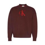 Ls Cttn Cashmere 3D Logo Crwnk Bordo Erkek Sweatshirt