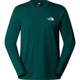L/s Sımple Dome Tee Erkek Uzun Kol T-Shirt - NF0A87QN - XL - Yeşil