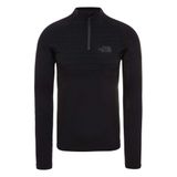 L/S Zıp Erkek Uzun Kollu Spor T-Shirt - NF0A3Y27 Siyah S