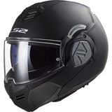 LS2 Advant 67096 Mat Siyah Çene Açılır Motosiklet Kaskı