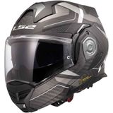 Ls2 Advant x Karbon Horizon Çene Açılır Kask - M