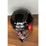 Ls2 Aırflow 2 Açık Kask Siyah - M 57-58 cm - Parlak Siyah