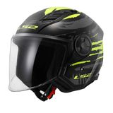 Ls2 Airflow 2 Brush Açık Motosiklet Kaskı