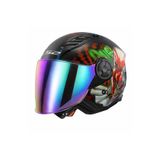 LS2 AIRFLOW 2 HAPPY DREAMS MAT KASK (GÖKKUŞAĞI VİZÖR + SPOİLER)