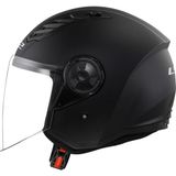 Ls2 Airflow 2 Motosiklet Açık Kask Ece 22.06 Sertifikalı - XL - Mat Siyah