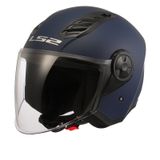 Ls2 Airflow 2 Navy Açık Yarım Kask Mat Mavi