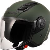 Ls2 Aırflow 2 Yarım Kask Mat Yeşil MEDIUM