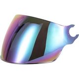 LS2 Airflow Kask Vizörü UV Koruma Özellikli Gökkuşağı Renkli Motorsiklet Aksesuarı