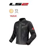Ls2 Blade Aır Erkek Siyah-Kırmızı Yazlık Motosiklet Montu