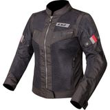 Ls2 Blade Aır Kadın Mont Siyah-Kırmızı Aşınmaya Dayanıklı Polyester Malzeme ile M Beden - Siyah - Kırmızı