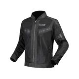 LS2 Blade Air Yazlık Motosiklet Montu Siyah 3XL Nefes Alabilen Polyester Malzeme ile Koruma